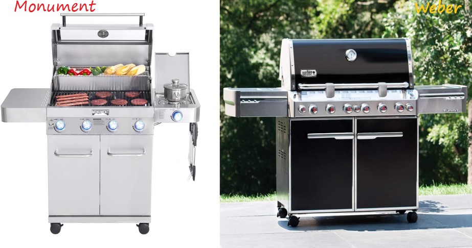 Monument Grills Vs Weber Grills Review