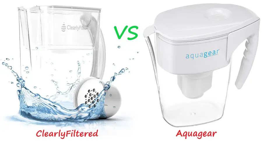 Clearly Filtered Vs Aquagear Water Filter Pitcher (Comparison)