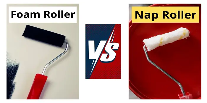 	foam roller vs nap roller for cabinets