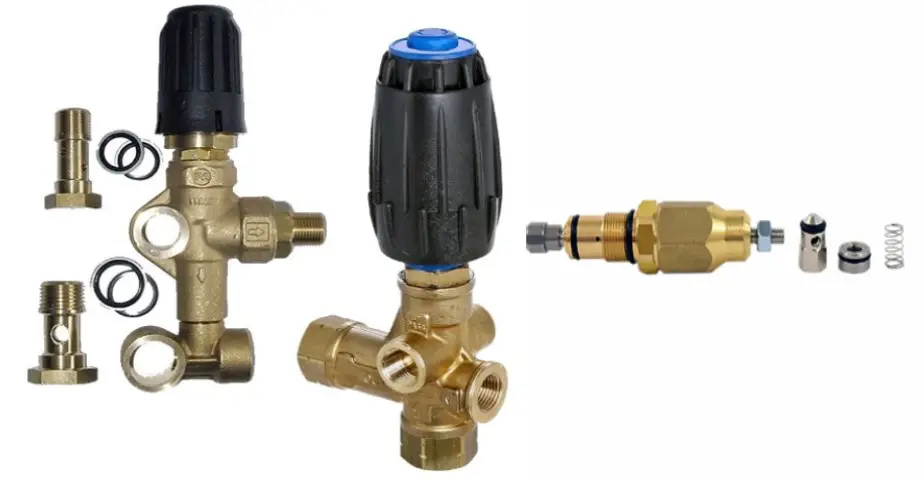 pressure washer unloader valve types